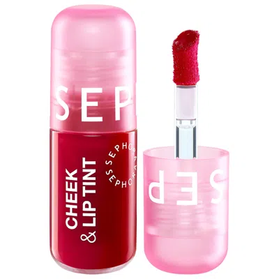 Sephora Collection Cheek & Lip Long-lasting Gel Tint 02 Red Drop 0.27 Oz/8 ml
