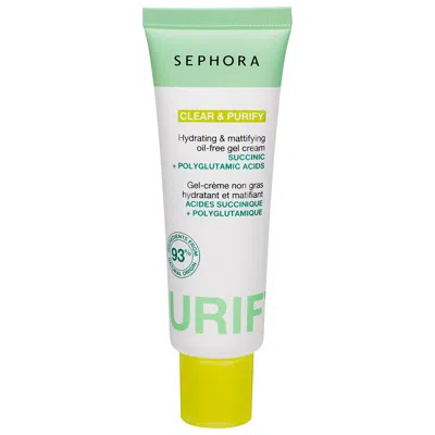 Sephora Collection Hydrating & Mattifying Oil-free Gel Cream 1. 69 Fl. Oz. / 50 ml In White