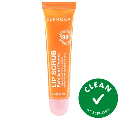 Sephora Collection Lip Scrub With Papaya Enzymes + Sugar 0.4 Oz/12 ml