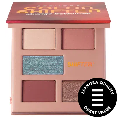 Sephora Collection Mini Color Shifter Strange Botanicals Eyeshadow Palette Strange Red Poppy In White