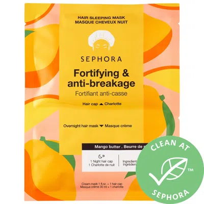 Sephora Collection Nourishing Hair Sleeping Mask In Coconut + Mango Mango 1 Oz/30 ml In White