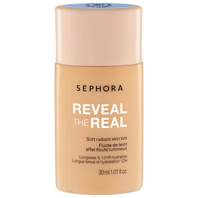 Sephora Collection Reveal The Real 12hr Soft Radiant Skin Tint 150 Y 1.01 oz / 30 ml In White