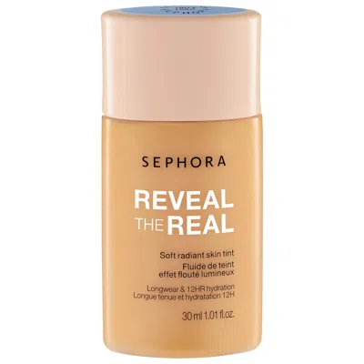 Sephora Collection Reveal The Real 12hr Soft Radiant Skin Tint 190 Y 1.01 oz / 30 ml In White