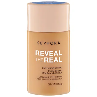Sephora Collection Reveal The Real 12hr Soft Radiant Skin Tint 220 Y 1.01 oz / 30 ml In White