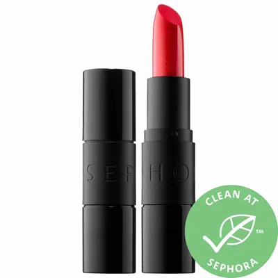 Sephora Collection Satin Hydrating Lipstick 16 Firece Fire 0.12 oz / 3.5 G