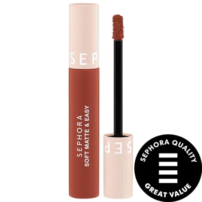 Sephora Collection Soft Matte & Easy Liquid Lipstick 2 Whatsoever 0.15 oz / 4.5 ml