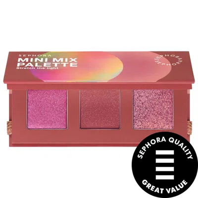 Sephora Collection Stretch The Light Mini Mix Eyeshadow Palette Pink Mirage