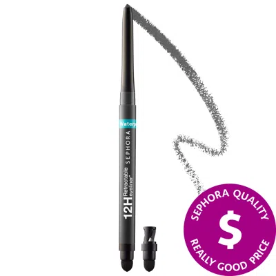 Sephora Collection Waterproof 12hr Retractable Eyeliner Pencil 11-matte Charcoal Gray 0.01 oz / 0.3 G