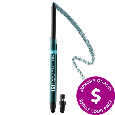 Sephora Collection Waterproof 12hr Retractable Eyeliner Pencil 29- Shimmer Aqua 0.01 oz / 0.3 G