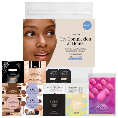 Sephora Favorites Complexion Try-on Sample Bag With Redeemable Voucher Light - Option 1 In White