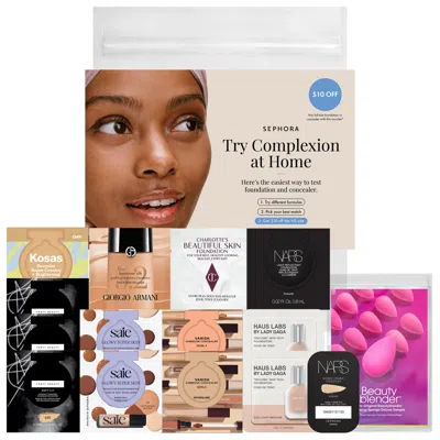Sephora Favorites Complexion Try-on Sample Bag With Redeemable Voucher Light Medium - Option 1