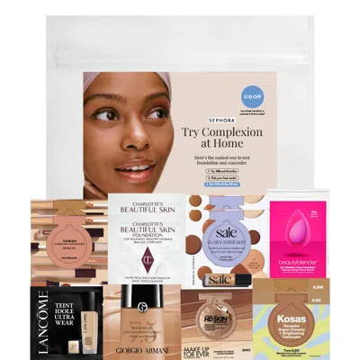 Sephora Favorites Complexion Try-on Sample Bag With Redeemable Voucher Medium Tan - Option 2