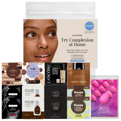 Sephora Favorites Complexion Try-on Sample Bag With Redeemable Voucher Rich In White