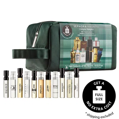 Sephora Favorites The Essential Men's Fragrance Cologne Sampler Set W/ Redeemable Voucher