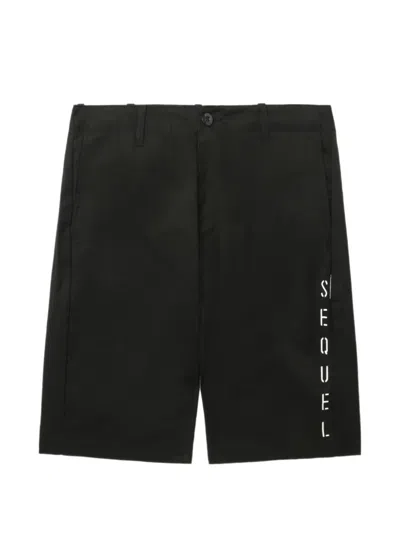 Sequel Graphic Shorts In Black