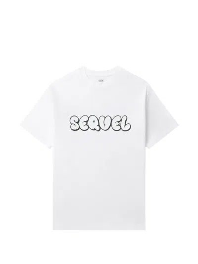 Sequel Logo-print T-shirt In White