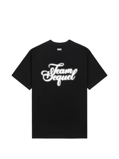 Sequel Printed T-shirt In Black