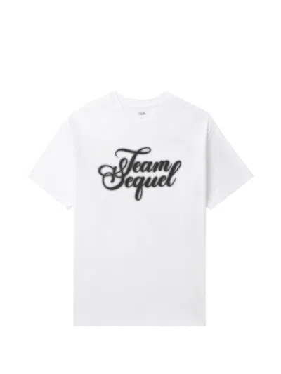 Sequel Printed T-shirt In White