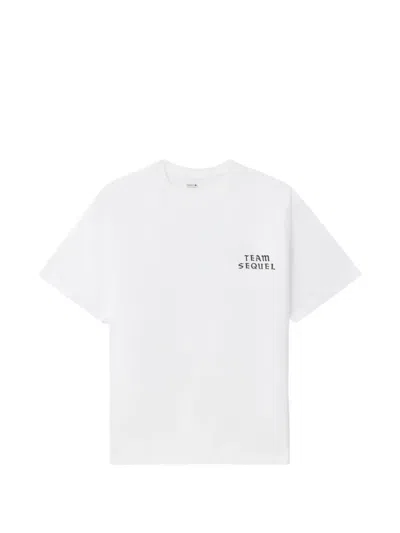 Sequel Printed T-shirt In White