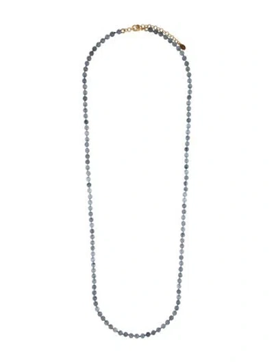 Pre-owned Sequin Bead Strand Necklace, 39.25" In Multicolor