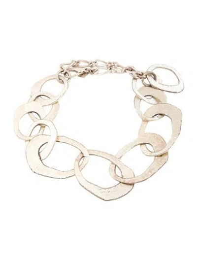 Pre-owned Sequin Chain Collar Necklace, 20.25" In Multicolor