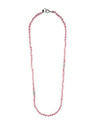 Pre-owned Sequin Crystal & Bead Strand Necklace, 39.75" In Multicolor