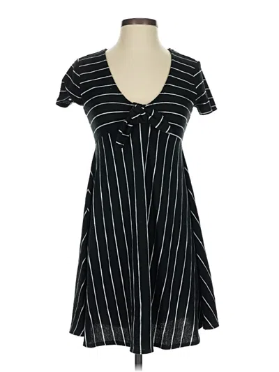 Pre-owned Sequin Hearts Casual Dress In Black