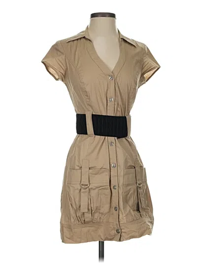 Pre-owned Sequin Hearts Casual Dress In Brown
