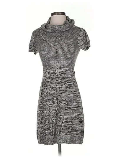 Pre-owned Sequin Hearts Casual Dress In Gray