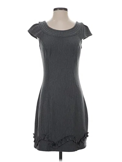 Pre-owned Sequin Hearts Casual Dress In Gray