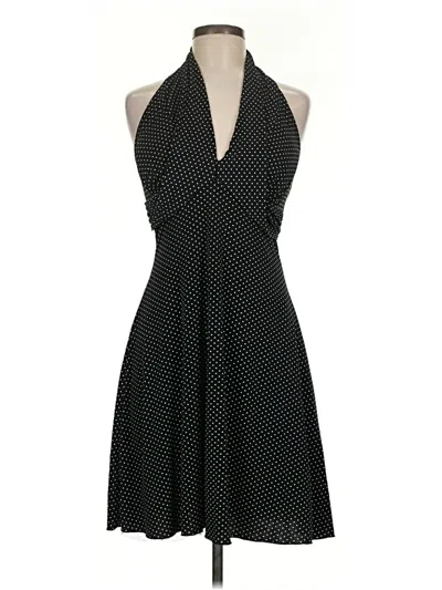 Pre-owned Sequin Hearts Cocktail Dress In Black
