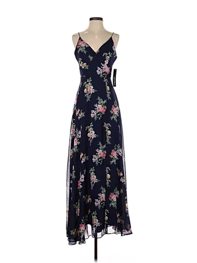 Pre-owned Sequin Hearts Cocktail Dress In Blue