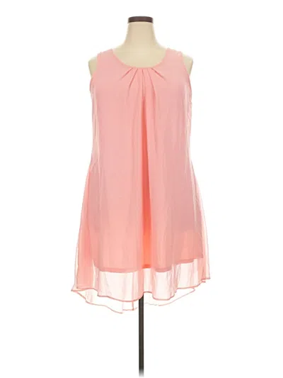 Pre-owned Sequin Hearts Cocktail Dress In Pink