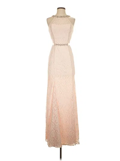 Pre-owned Sequin Hearts Cocktail Dress In White