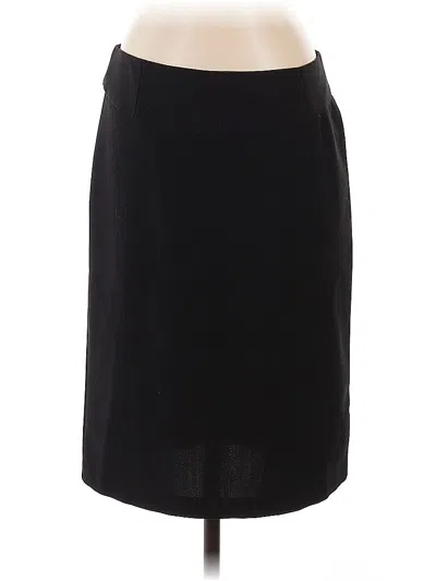 Pre-owned Sequin Hearts Formal Skirt In Black