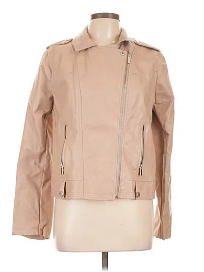 Pre-owned Sequin Hearts Jacket In Brown