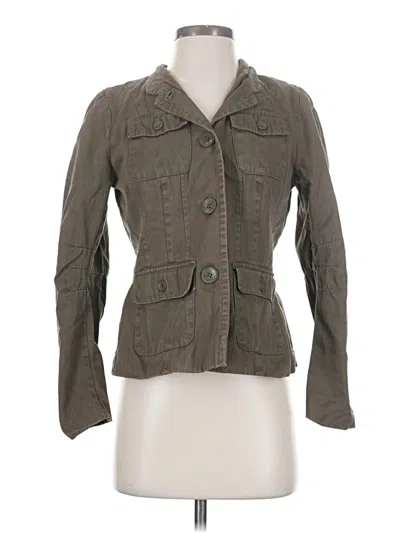 Pre-owned Sequin Hearts Jacket In Gray