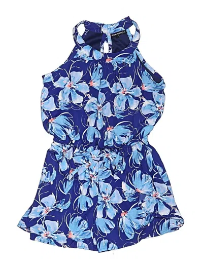 Pre-owned Sequin Hearts Kids' Romper In Blue