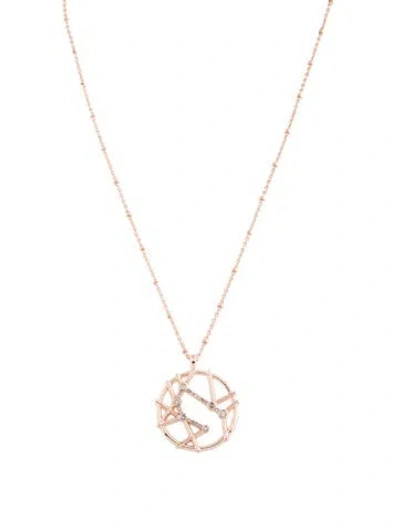 Pre-owned Sequin Star Maps Gemini Pendant, 19" In Multicolor