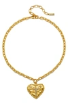 Sequin The Celeste Initial Pendant Necklace In Gold
