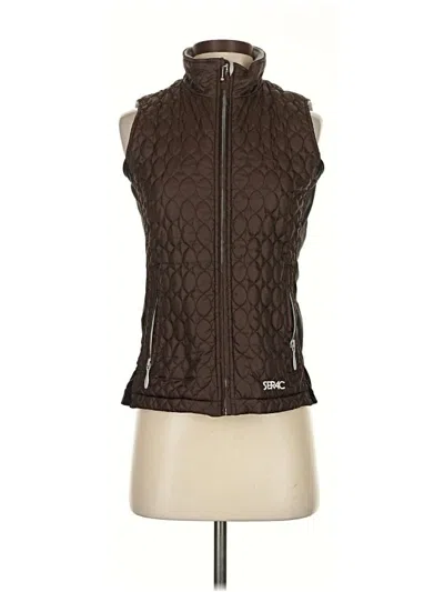 Pre-owned Serac Vest In Brown