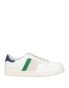 Serafini Woman Sneakers White Size 10 Leather In White
