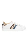 Serafini Woman Sneakers White Size 6 Leather
