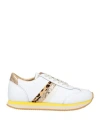 Serafini Woman Sneakers White Size 6 Leather In White