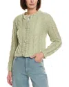 Seraphina Cardigan In Green