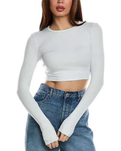 Seraphina Cropped Top In Blue