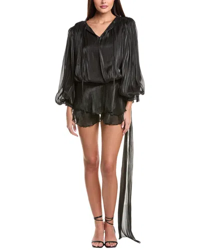 Seraphina Day Dress In Black