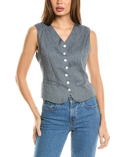 SERAPHINA SERAPHINA LINEN-BLEND VEST