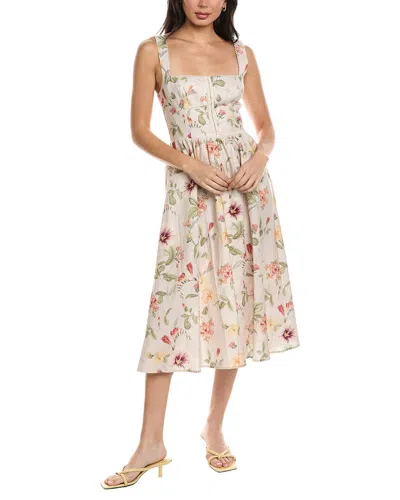Seraphina Linen Midi Dress