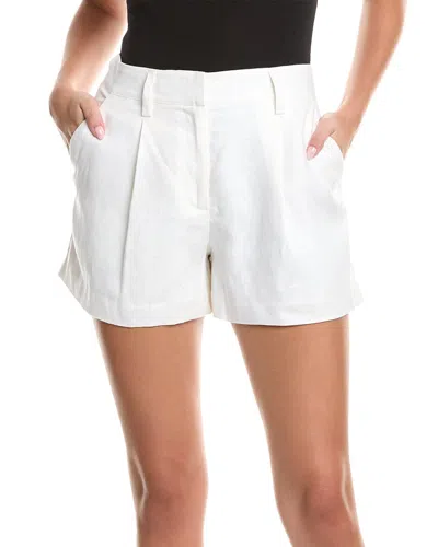 Seraphina Linen Short In White